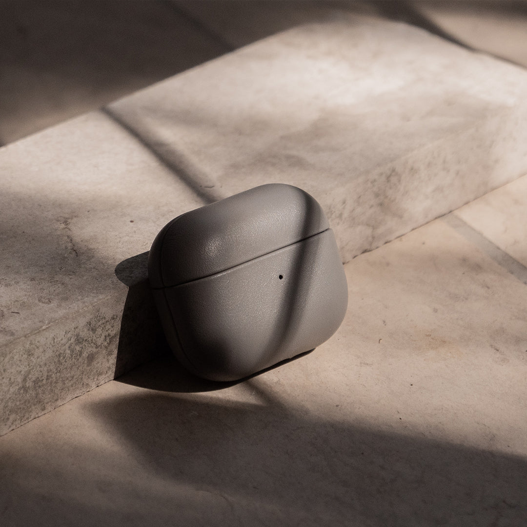 Nappa Leather AirPods Pro (2nd Generation) Case - Grey