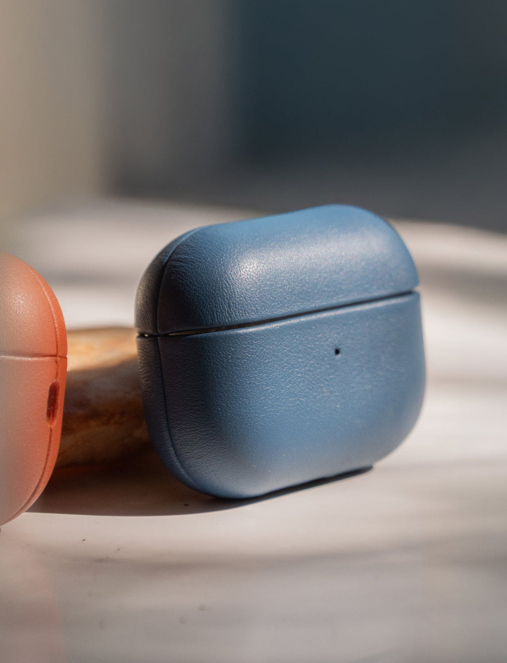 Nappa Leather AirPods Pro (2nd Generation) Case - Turquoise Blue