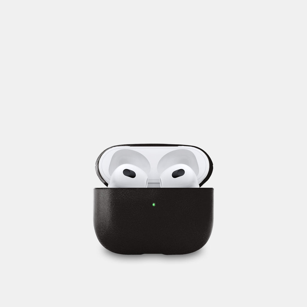 Leather AirPods (3rd Generation) Case - Black