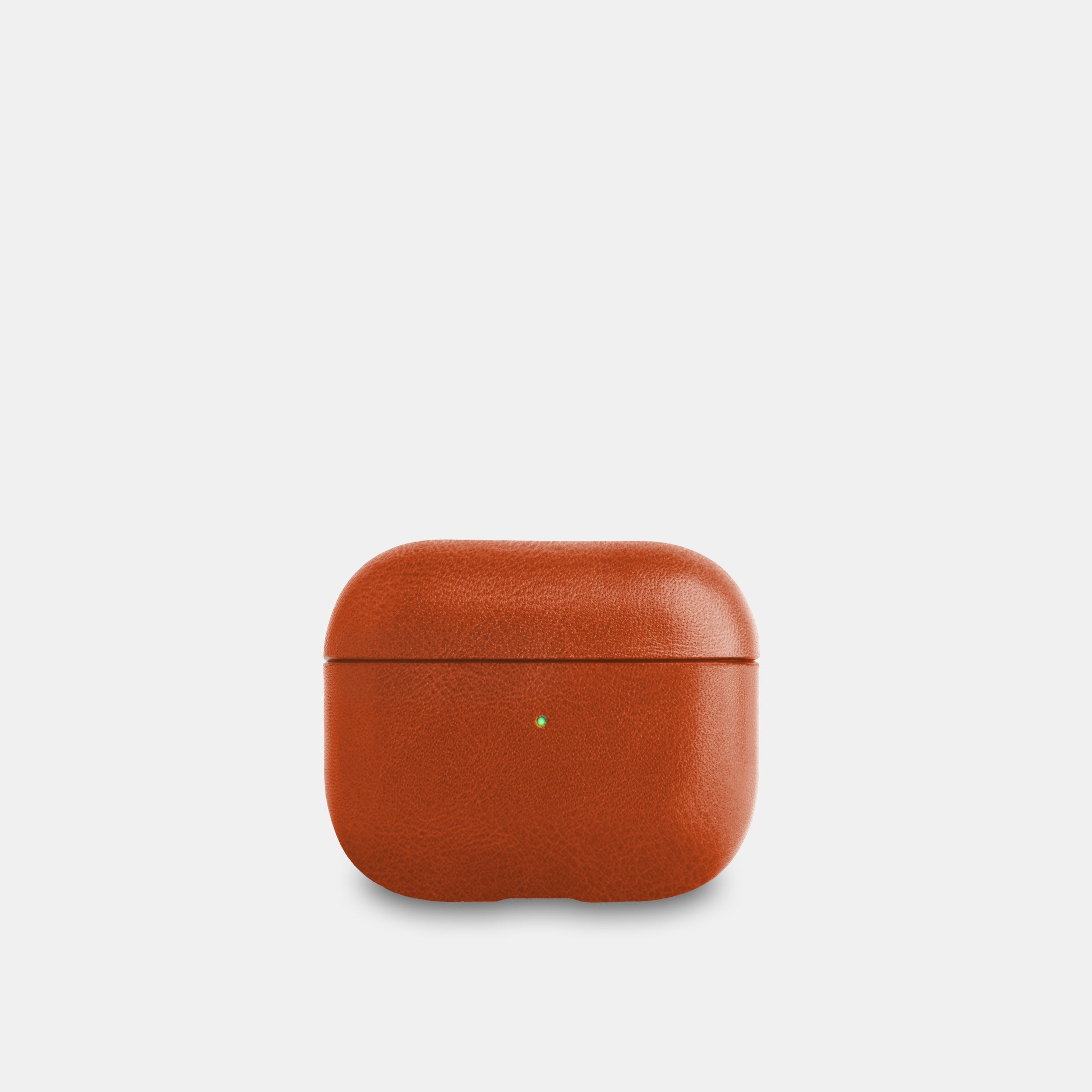 Leather AirPods (3rd Generation) Case - Saddle Brown