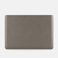 Luxury Leather Macbook Pro 14" Sleeve - Grey and Grey