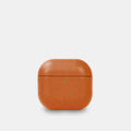Nappa Leather AirPods (4th Generation) Case - Orange