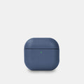 Nappa Leather AirPods (4th Generation) Case - Turquoise Blue