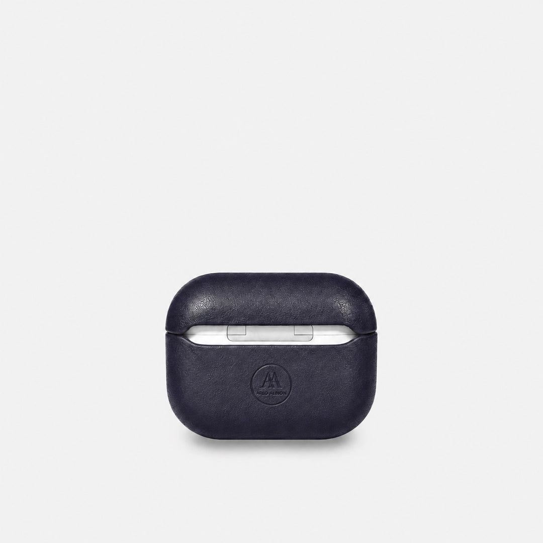 Nappa Leather AirPods Pro (2nd Generation) Case - Navy Blue