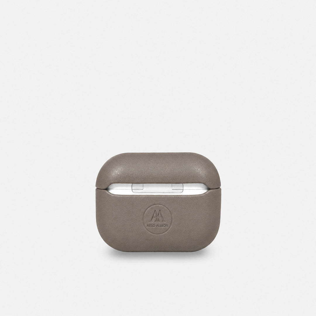 Nappa Leather AirPods Pro (2nd Generation) Case - Grey
