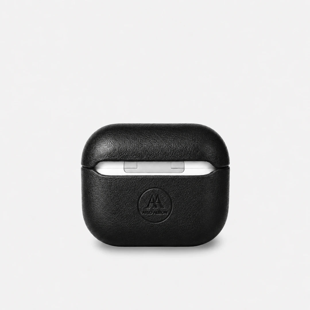 Leather AirPods (3rd Generation) Case - Black