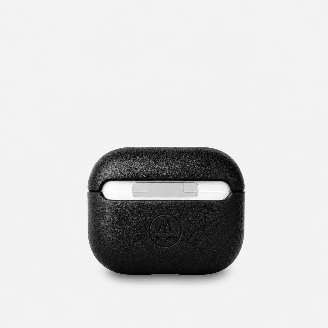 Nappa Leather AirPods Pro (3rd Generation) Case - Black
