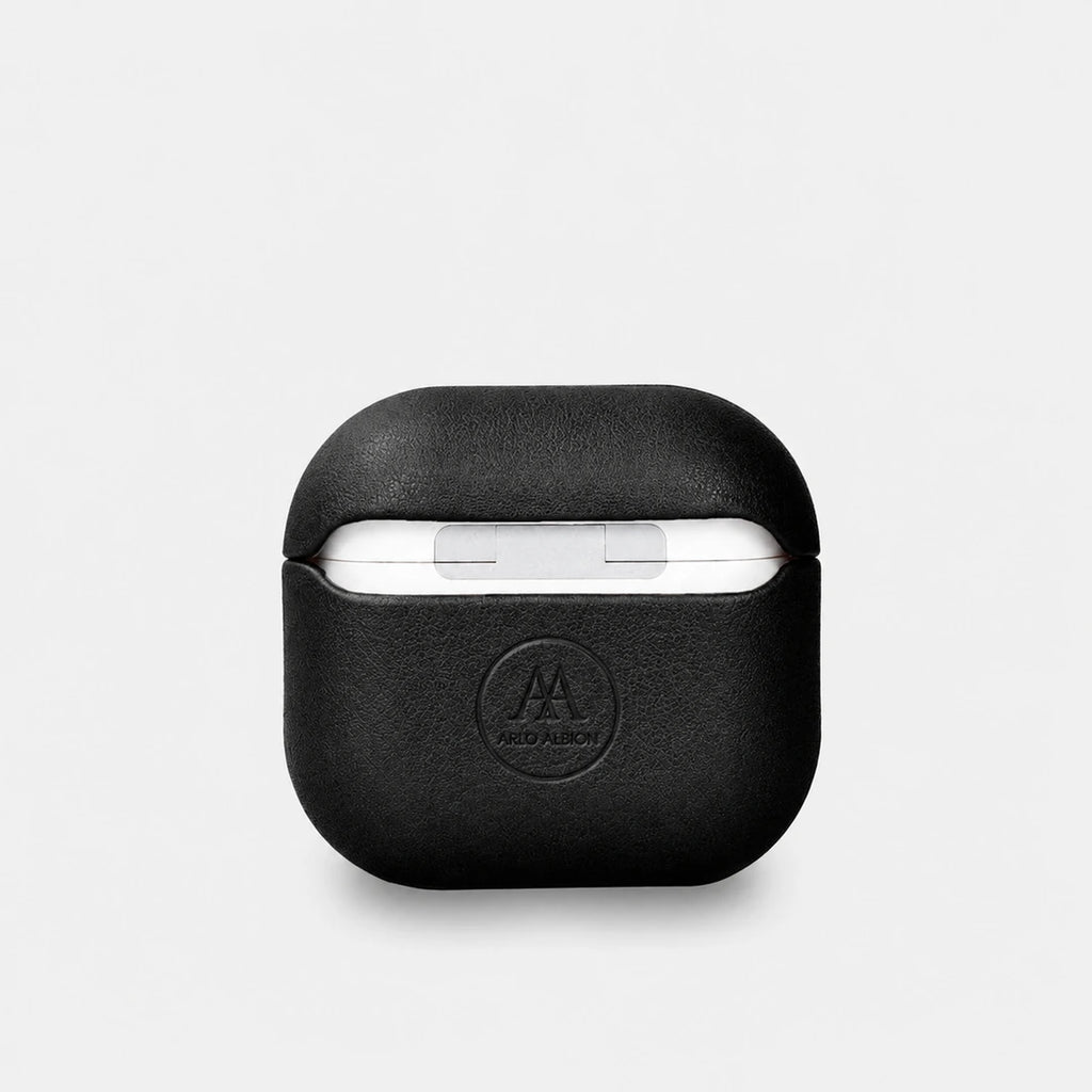 Nappa Leather AirPods (4th Generation) Case - Black