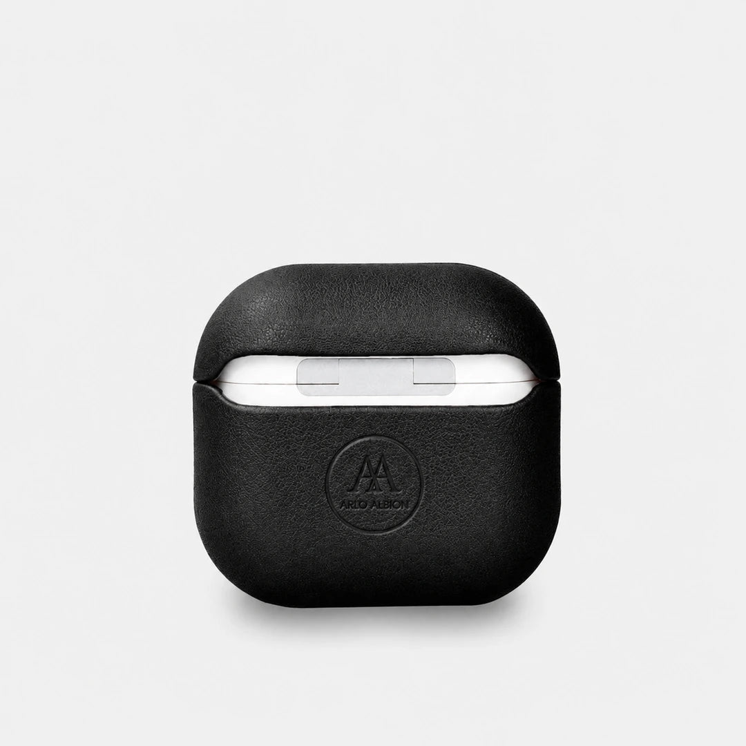 Nappa Leather AirPods (4th Generation) Case - Black