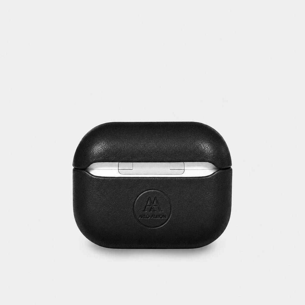 Leather AirPods Pro (3rd Generation) Case - Black