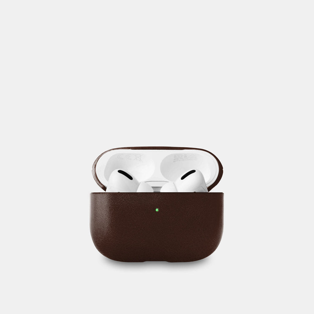 Leather AirPods Pro (3rd Generation) Case - Dark Brown