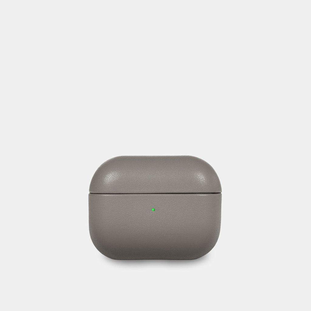 Nappa Leather AirPods Pro (3rd Generation) Case - Grey