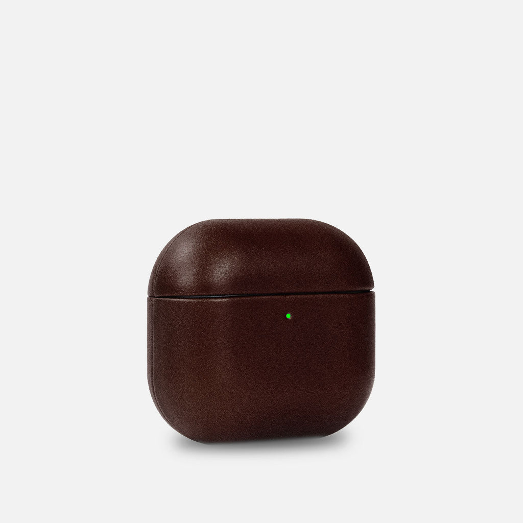Leather AirPods (4th Generation) Case - Dark Brown