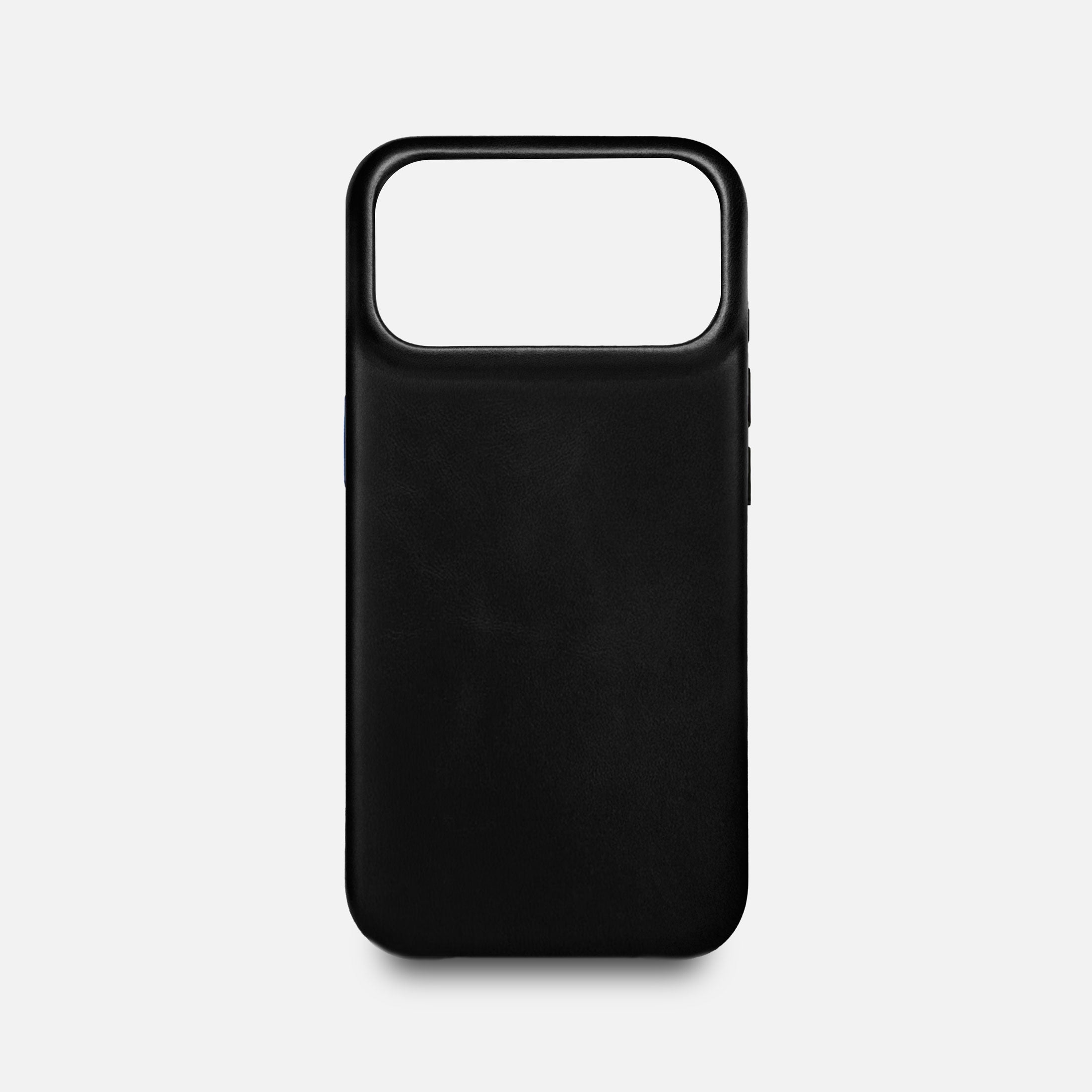 Leather iPhone 17 Pro Max Shell Case, MagSafe - Black