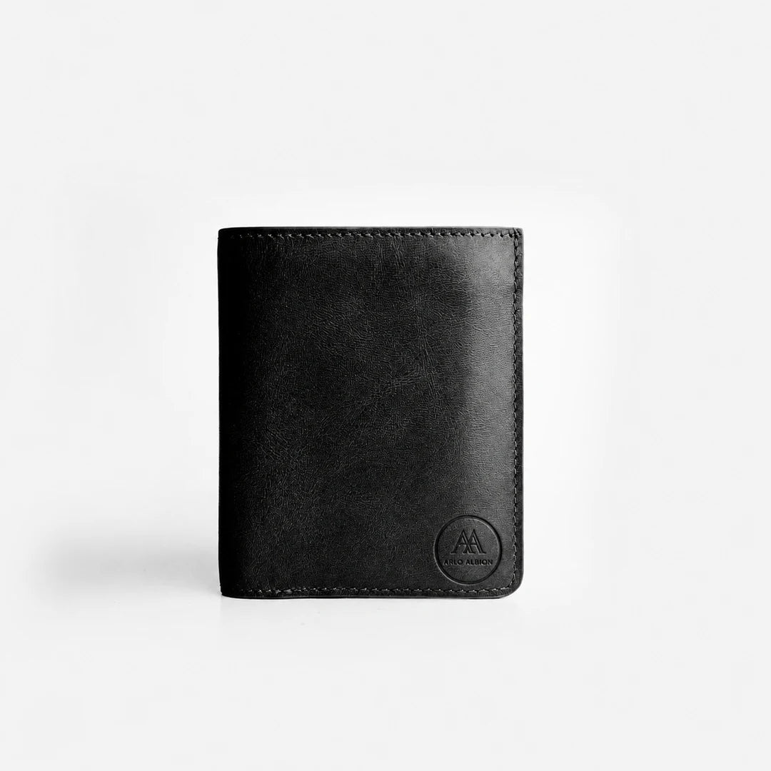 Super Slim Bi-fold wallet - Black